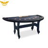 7 Players Casino Blackjack Table with H Legs