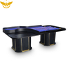 Casino Roulette Table with Square Legs Storage Cabinet