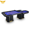 Casino Roulette Table with Square Legs Storage Cabinet