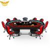 Quality Texas Holdem Poker Table Set with Chairs