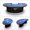 Professional LED Texas Poker Holdem Table with Custom Table Layout