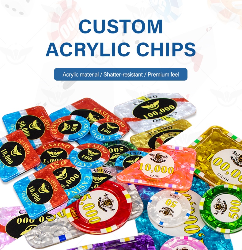 Custom 3 Layers Acrylic Hot Stamping Casino Chips1.jpg