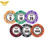 14g 40mm Custom Casino Clay Poker Chips with Sticker