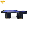 Casino Roulette Table with Square Legs Storage Cabinet