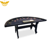 7 Players Casino Blackjack Table with H Legs