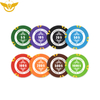 14g 40mm Custom Casino Clay Poker Chips with Sticker