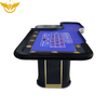 Casino Roulette Table with Square Legs Storage Cabinet