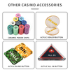 Quality Texas Holdem Poker Table Set with Chairs