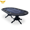 10-Player Poker Table with Claw Legs Optional Matching Dining Top