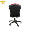 Black & Red Padded Swivel Poker Player Chair Adjustable Height Office Chair