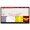 27 Inch Double Screen Double Sided Display Casino Table Monitor for Baccarat Blackjack Poker