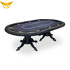 10-Player Poker Table with Claw Legs Optional Matching Dining Top