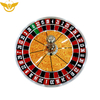 32 Inch Single 0 Double 00 Luxury Yellow Brown Roulette Wheel with GLI Certification