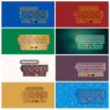 Waterproof Fireproof Polyester Customized Casino Table Roulette Layout Felt 