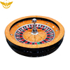 32 Inch Single 0 Double 00 Luxury Yellow Brown Roulette Wheel with GLI Certification