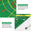 Custom Baccarat Casino Layout Felt