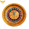 32 Inch Single 0 Double 00 Luxury Yellow Brown Roulette Wheel with GLI Certification