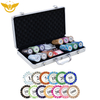 14g 40mm Two Tone Crown Monte Carlo Clay Poker Chips