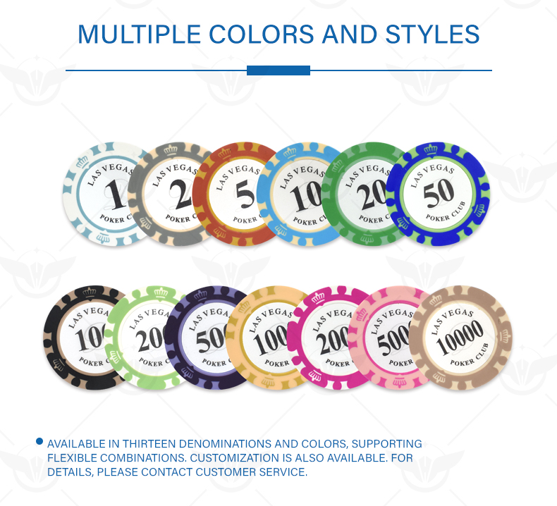 14g 40mm Two Tone Crown Monte Carlo Clay Poker Chips (2).jpg