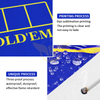 Fireproof Waterproof Texas Holdem Table Layout Customzied Poker Table Cloth