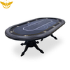 10-Player Poker Table with Claw Legs Optional Matching Dining Top