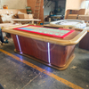  Macau Casino Grade Sic Bo Table with LED Light for Dice Games
