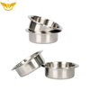 Golden Silver Stainless Steel Drop-in Poker Table Drink Cup Holder